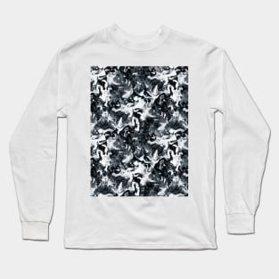 Ripple water surface black Long Sleeve T-Shirt